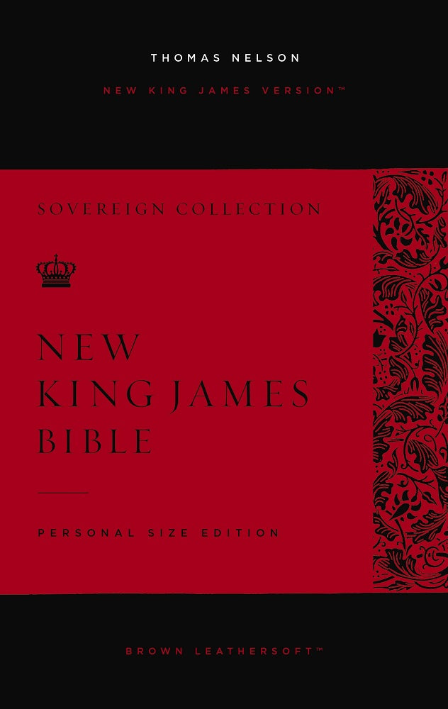 NKJV, Personal Size Reference Bible, Sovereign Collection, Red Letter Edition, Comfort Print: Holy Bible, New King James Version