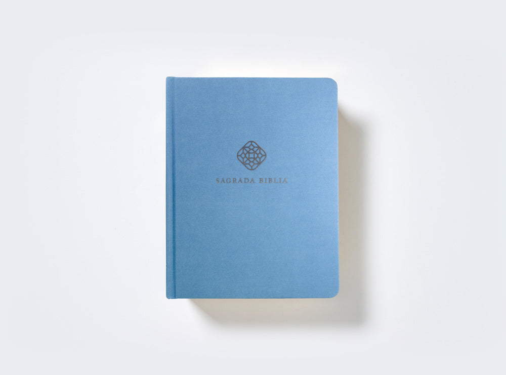 Biblia Católica de Apuntes, Tapa dura, Tela, Azul