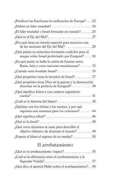 Profecía: Preguntas y respuestas