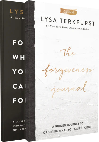 Forgiving What You Can't Forget with The Forgiveness Journal Bundle