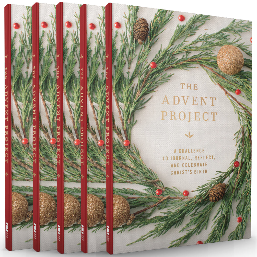 The Advent Project 5-Pack Bundle: A Challenge to Journal, Reflect, and Celebrate Christ’s Birth