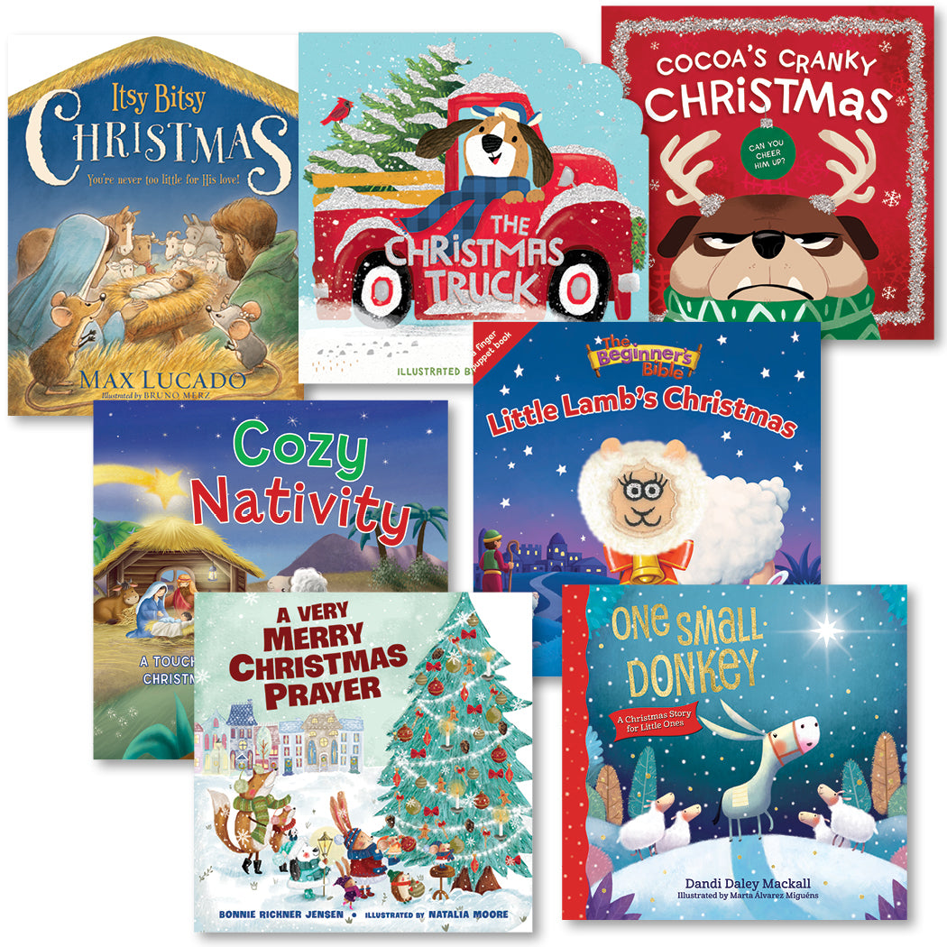 Christmas Board Book Bundle for Little Ones (Ages 0-4)