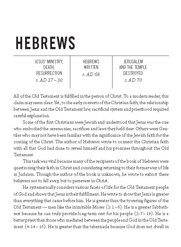 The Jesus Bible Journal, Hebrews, NIV, Paperback, Comfort Print