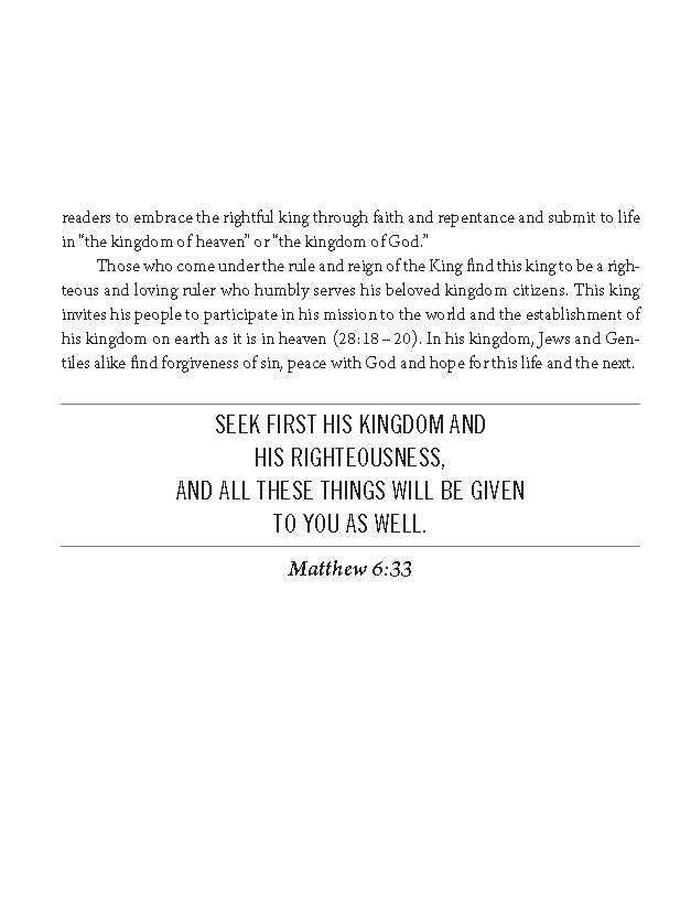The Jesus Bible Journal, Matthew, NIV, Paperback, Comfort Print