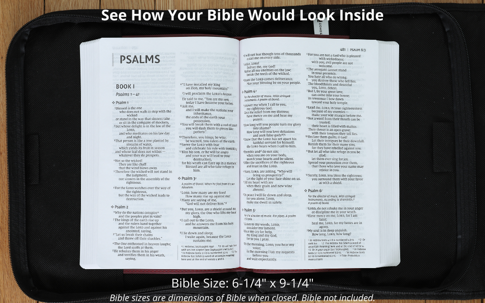 Tri-Fold Organizer Book and Bible Cover