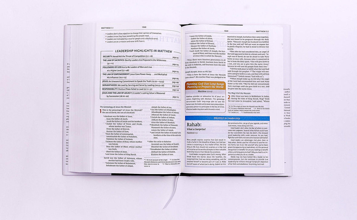 NIV, Maxwell Leadership Bible, 3rd Edition, Comfort Print: Holy Bible, New International Version