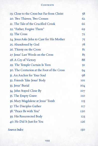 On Calvary's Hill: 40 Readings for the Easter Season
